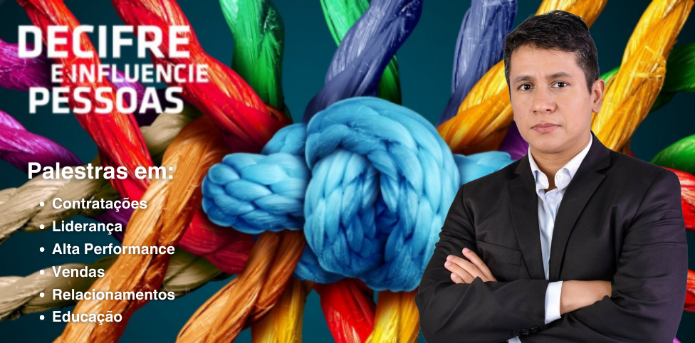 Palestra com o tema Decifre e Influencie Pessoas